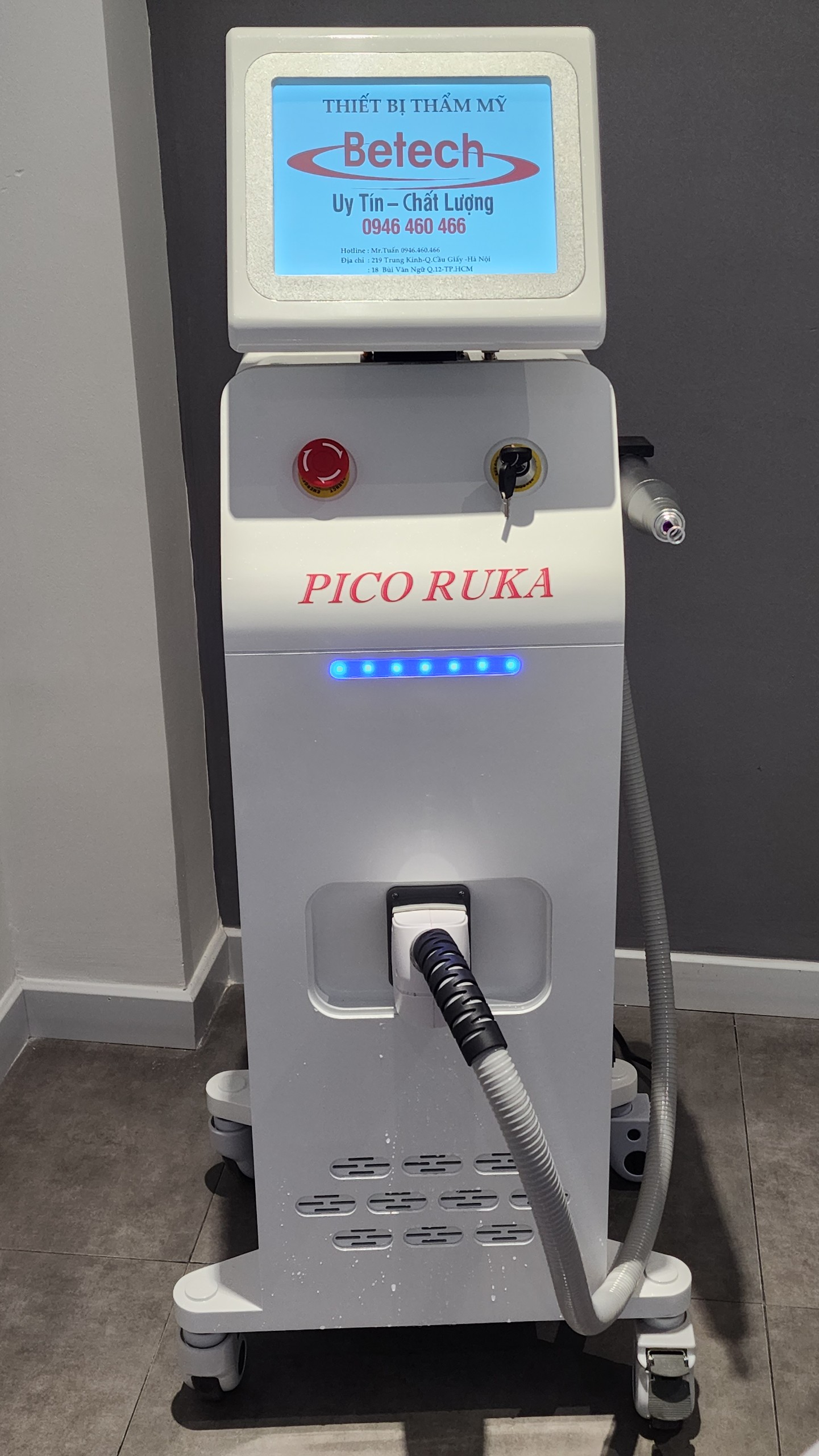 Máy Laser Xóa Xăm Pico Ruka 2 Máy laser xóa xăm Ruka