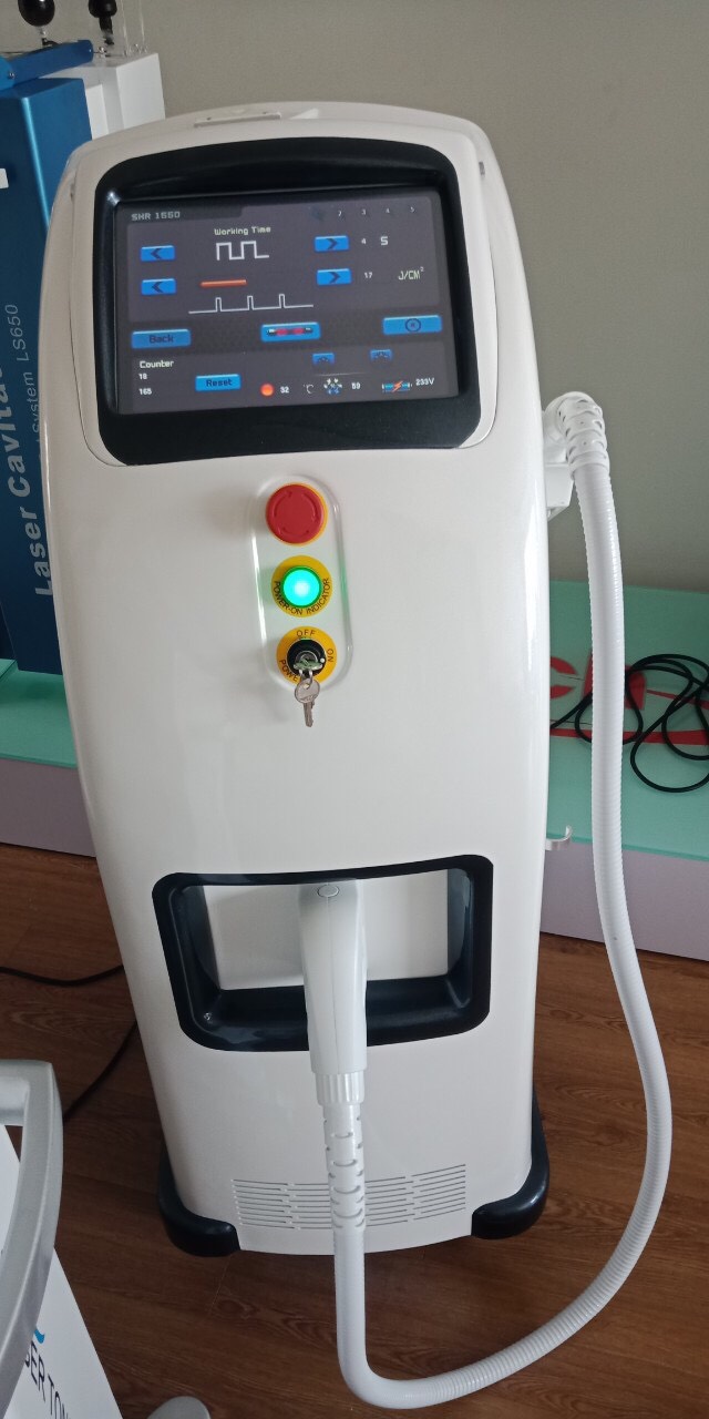 máy triệt lông polo